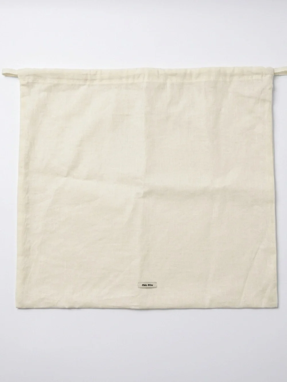 Miu Miu Cream Dust Bag - Picture 1 of 5
